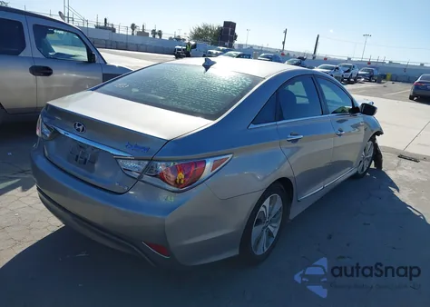 2013 Hyundai Sonata Hybrid Limited from USA, damaged, VIN KMHEC4A45DA094197